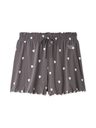 Heart Rayon Shorts - view 1