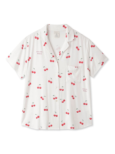 Fruit Motif Loungewear Sleep Shirt gelato pique