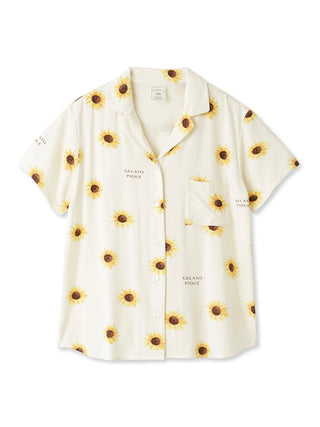 Motif Short Sleeve Lounge Shirt - Gelato Pique