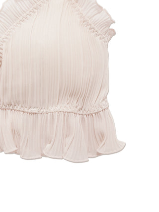 Pleated Chiffon Bra and Panties - Gelato Pique