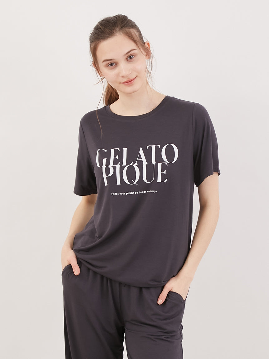 COOL Rayon Logo Loungewear T Shirt