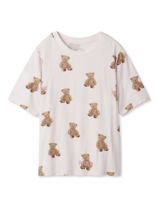  PIQUE Bear Motif Lounge Oversized Tshirt Women a Premium collection item of Loungewear and Oversized T-shirt for Women at Gelato Pique USA.