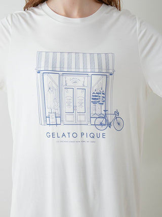 GELATO PIQUE NYC Store motif T-shirt