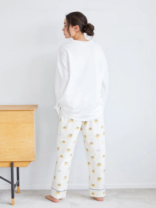 BUTTER/PIE Long Sleeve Lounge Top