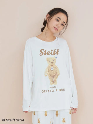 [Steiff] James Motif Pullover T-Shirt