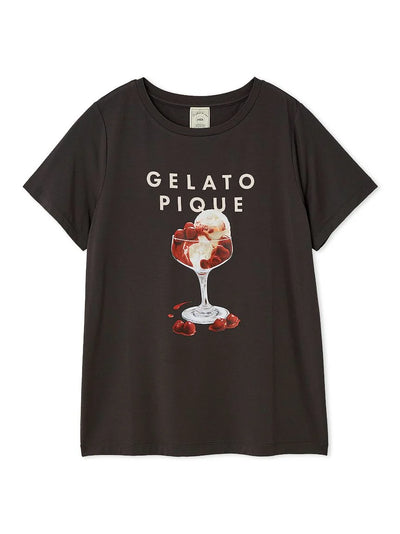 COOL Rayon Dessert Logo T-shirt gelato pique