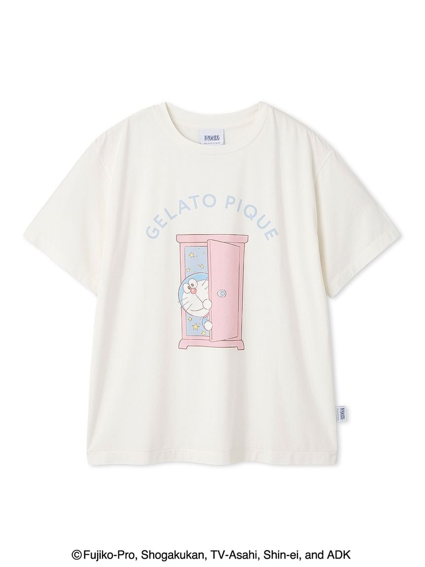 Doraemon Women’s Embroidered T-Shirt