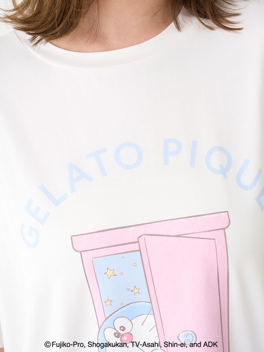 Doraemon Women’s Embroidered T-Shirt