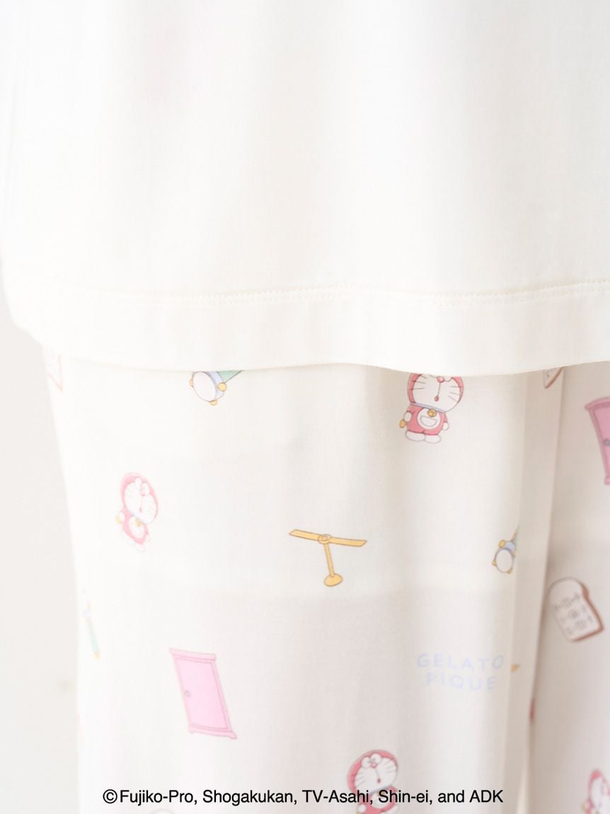 Doraemon Women’s Embroidered T-Shirt