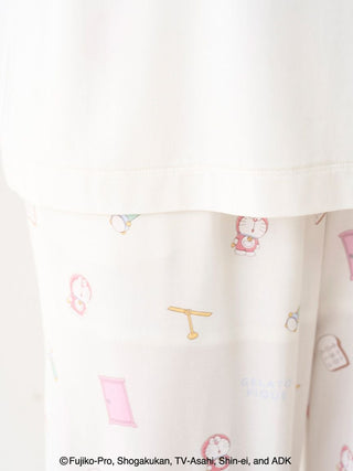 Doraemon Women’s Embroidered T-Shirt