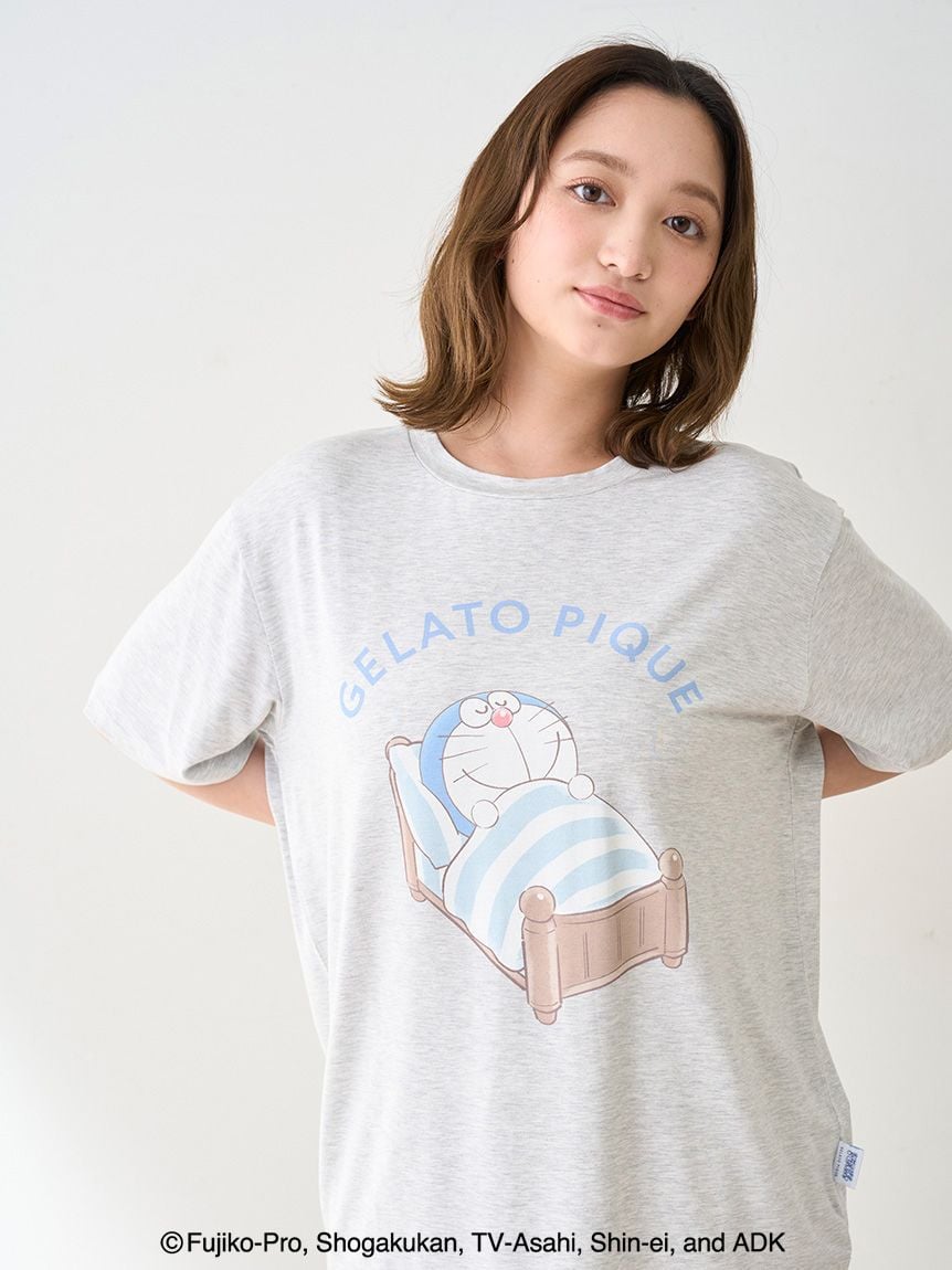 Doraemon Women’s Embroidered T-Shirt