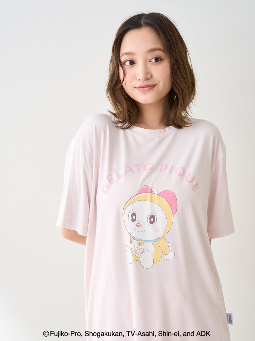 Doraemon Women’s Embroidered T-Shirt