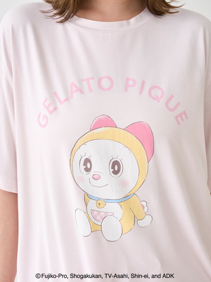 Doraemon Women’s Embroidered T-Shirt