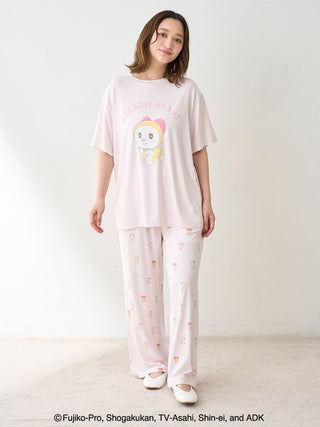 Doraemon Women’s Embroidered T-Shirt