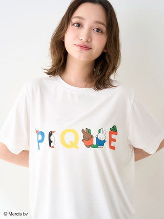 【Dick Bruna】[Cool to the Touch] One-Point T-Shirt