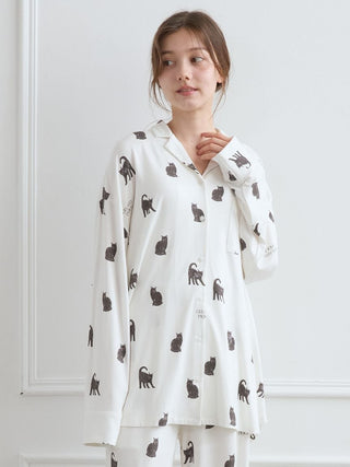 [HALLOWEEN] CAT Allover Print Shirt