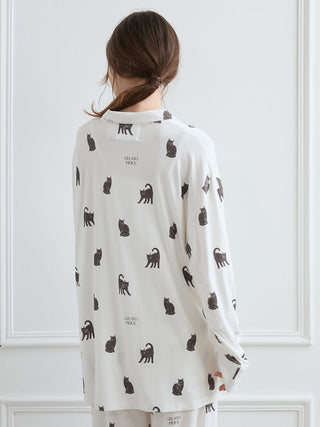 [HALLOWEEN] CAT Allover Print Shirt