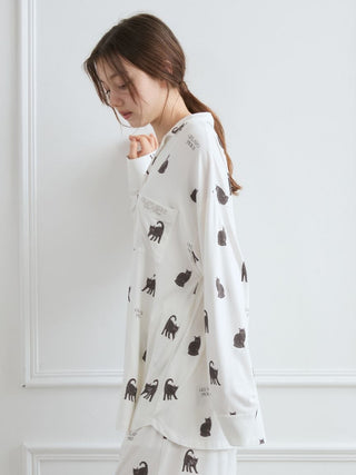 [HALLOWEEN] CAT Allover Print Shirt