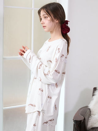 Shih Tzu Print Long Sleeve T-shirt