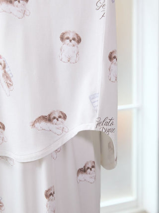 Shih Tzu Print Long Sleeve T-shirt