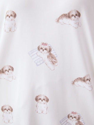 Shih Tzu Print Long Sleeve T-shirt