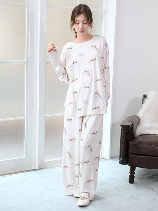 Shih Tzu Print Long Sleeve T-shirt