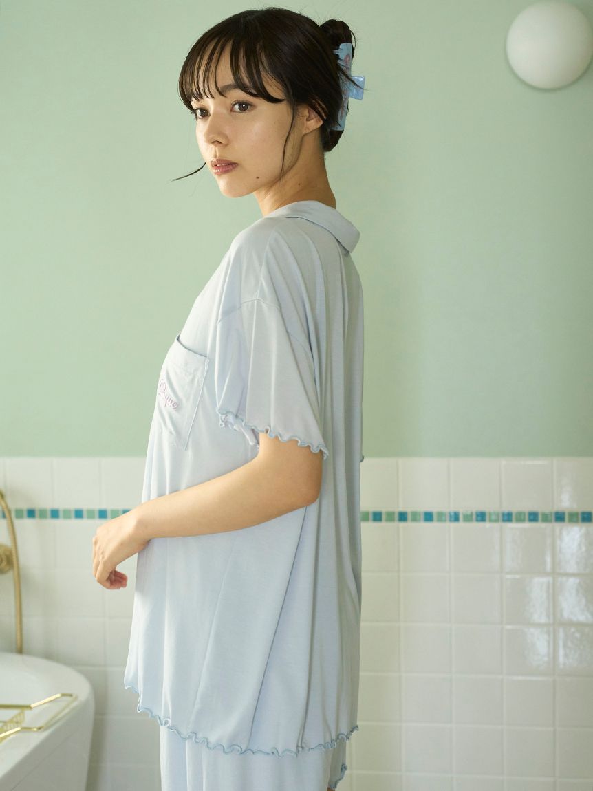 Cool Rayon Colorful Logo Shirt