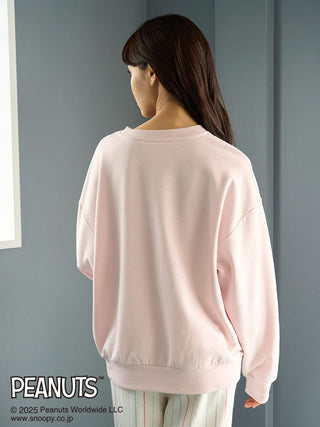 [PEANUTS] Original Art One-Point Fleece Pullover