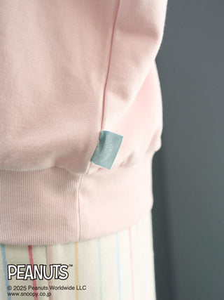 [PEANUTS] Original Art One-Point Fleece Pullover