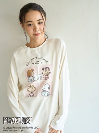 [PEANUTS] Original Art One-Point Long T-Shirt