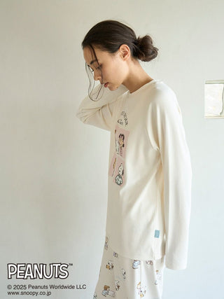 [PEANUTS] Original Art One-Point Long T-Shirt