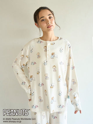 [PEANUTS] Original Art Print Pullover