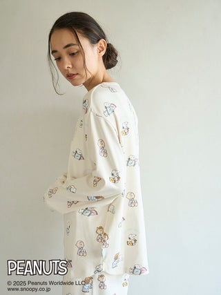 [PEANUTS] Original Art Print Pullover