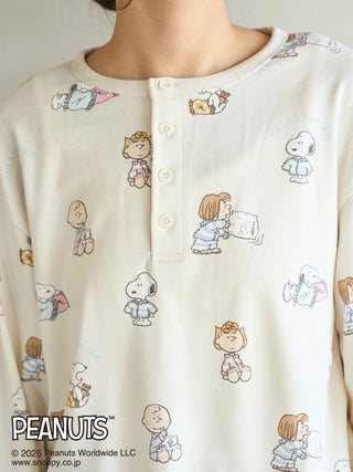 [PEANUTS] Original Art Print Pullover
