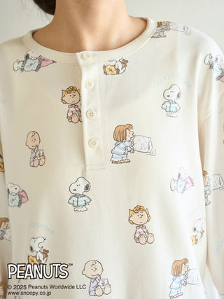 [PEANUTS] Original Art Print Pullover