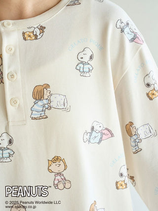 [PEANUTS] Original Art Print Pullover