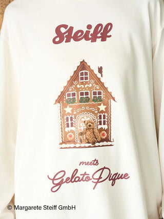 [Steiff] One-point Long-sleeved T-shirt