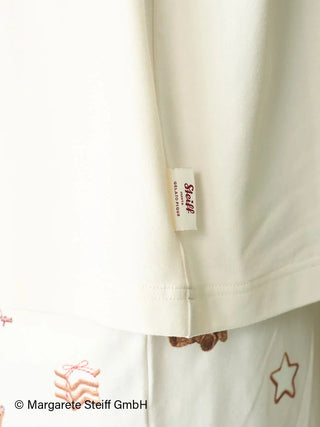 [Steiff] One-point Long-sleeved T-shirt