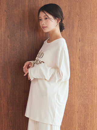 Rayon One Point Logo Shirt