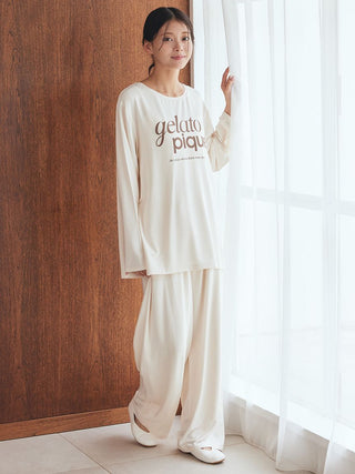 Rayon One Point Logo Shirt