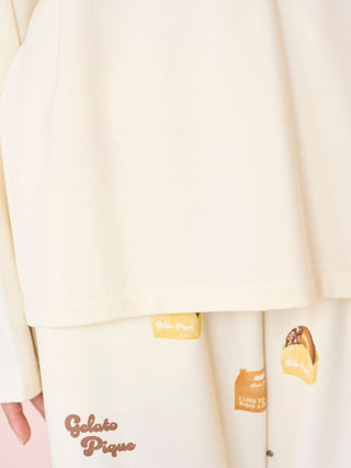 Donut One-point Long-sleeved T-shirt