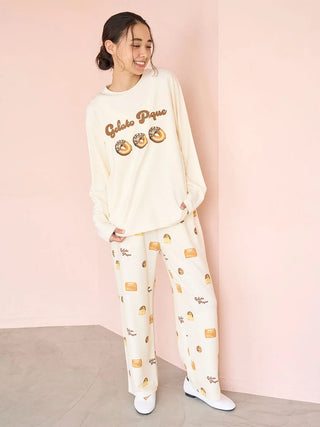 Donut One-point Long-sleeved T-shirt