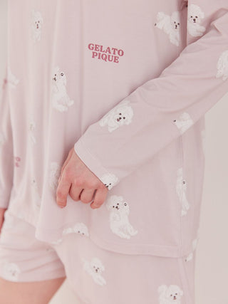 Roll Over Dog Long-sleeved T-shirt