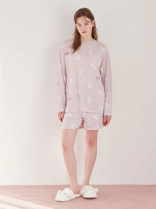 Roll Over Dog Long-sleeved T-shirt