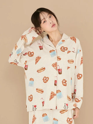 NY Food Printed Shirt