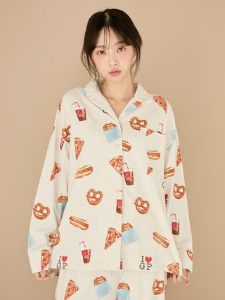 NY Food Printed Shirt