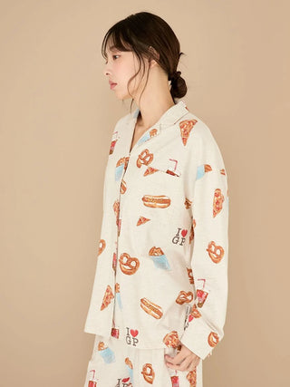 NY Food Printed Shirt