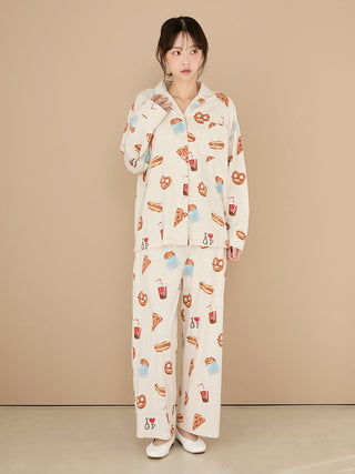 NY Food Printed Shirt