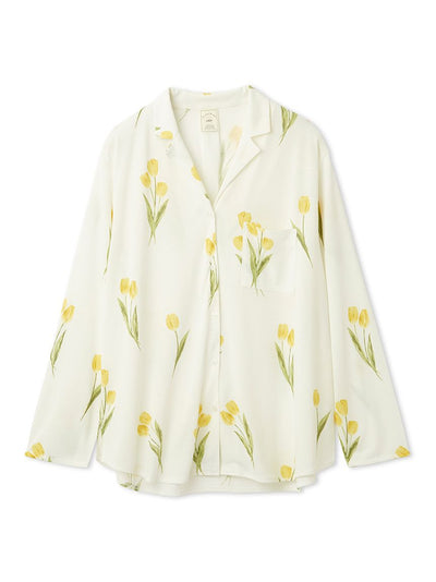 Rayon Tulip Shirt gelato pique