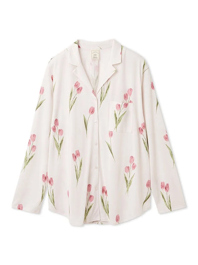 Rayon Tulip Shirt gelato pique